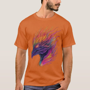 spectrale vlamdraak t-shirt