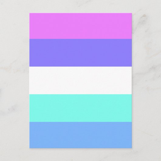 Spectrasexual Pride Flag  Briefkaart (Voorkant)