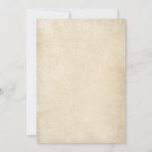 Spectre Classic Small Business Party Halloween Kaart (Achterkant)