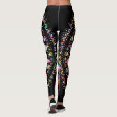 Spectre de couleurs mandala leggings (Dos)
