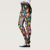 Spectre de couleurs mandala leggings (Gauche)