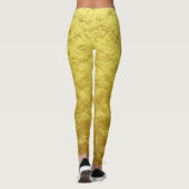 Spectre de feuilles d'or leggings (Dos)