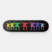 Spectre de Skaters Skateboard (Horz)