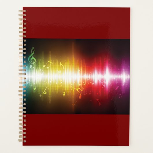 Spectre musical Soundwave Vibrant Audio Visualizer (Devant)