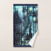 Spectre op de trappen bad handdoek (Handdoek)
