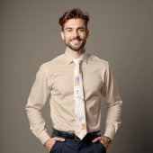 Spectre subtil Cravate d'art Abstrait