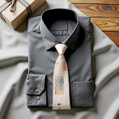 Spectre subtil Cravate d'art Abstrait