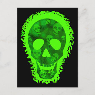 Spectres crâniens Big Skull carte postale