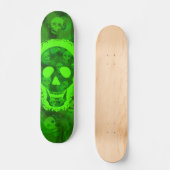 Spectres crâniens grand crâne skateboard (Recto)