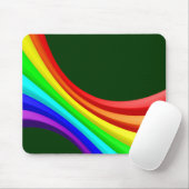 Spectrum Curve 3d - Donkergroen 003300 Muismat (Met muis)