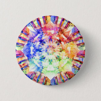 Spectrum Fractal Ronde Button 5,7 Cm