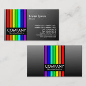 Spectrum - Grijze schelp Visitekaartje (Voorkant / Achterkant)