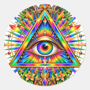 Spectrum Lotus Oog Sticker