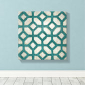 Spectrum Symmetrie IX Canvas Afdruk (Insitu (Houten vloer))