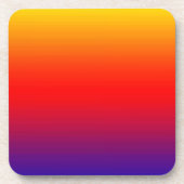 Spectrum van horizontale kleuren -1 drankjes onderzetter (Voorkant)