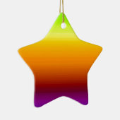 Spectrum van horizontale kleuren -3 keramisch ornament (Rechts)