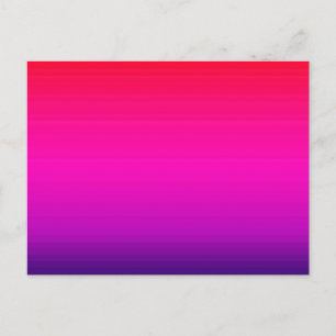 Spectrum van horizontale kleuren - 4 briefkaart