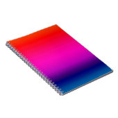Spectrum van horizontale kleuren - 4 notitieboek (Rechterzijde)