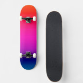 Spectrum van horizontale kleuren - 4 skateboard (Voorkant)