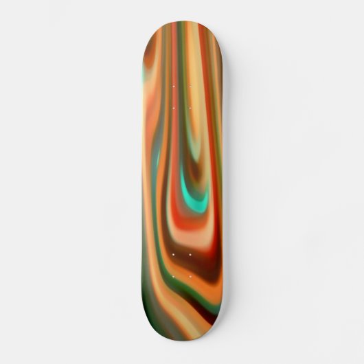 Spectrum van kleurskateboard skateboard (Voorkant)
