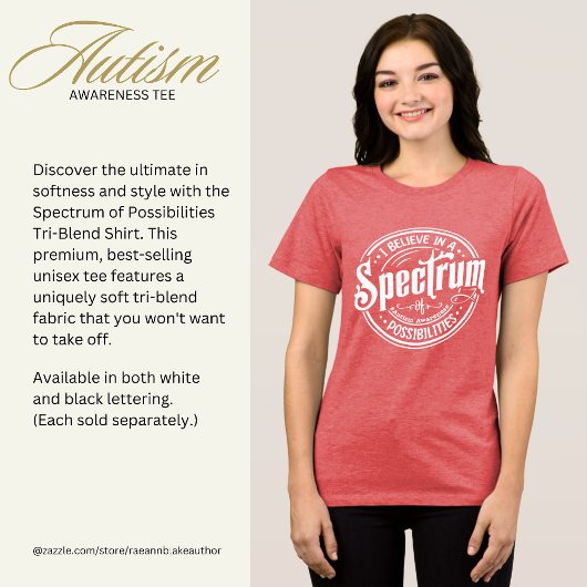 Spectrum van mogelijkheden Tri-Blend Shirt