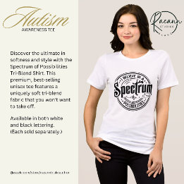 Spectrum van Mogelijkheden Tri-Blend T-shirt