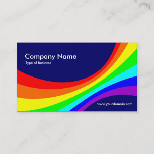 Spectrumkromme II - Donkerblauw 00066 Visitekaartje