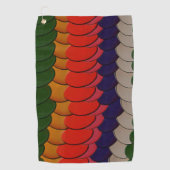 Spectrumschalen Golfhanddoek (Voorkant)