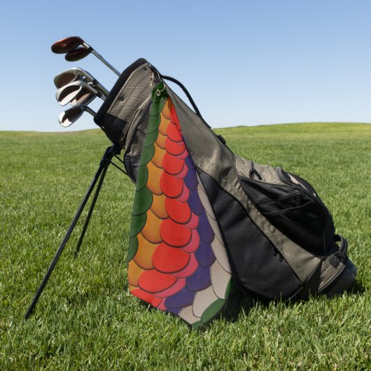Spectrumschalen Golfhanddoek (Groen)