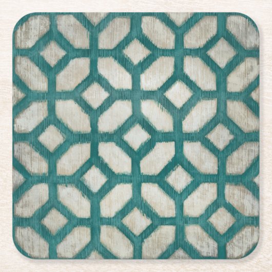 Spectrumsymbool IX Vierkante Kartonnen Onderzetter (Voorkant)