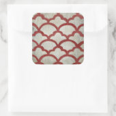 Spectrumsymbool VII Vierkante Sticker (Tas)