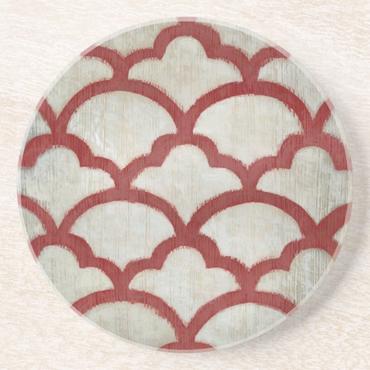 Spectrumsymbool VII Zandsteen Onderzetter (Voorkant)