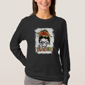 Sped Leraar Rommelige Knot Leraar Leven Halloween  T-shirt