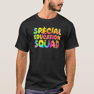 SPED Leraar Speciaal Onderwijsplein Vrouwen Tie Dy T-shirt