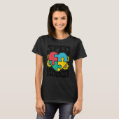 SPED Rocks Special Education Teacher Speducator Wo T-shirt (Voorkant volledig)