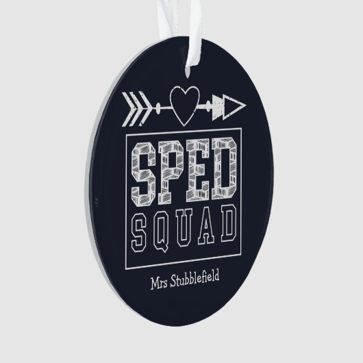 SPED Squad Enseignant de l'enseignement spécial pe (devant)