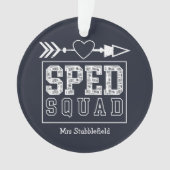 SPED Squad Enseignant de l'enseignement spécial pe (devant)