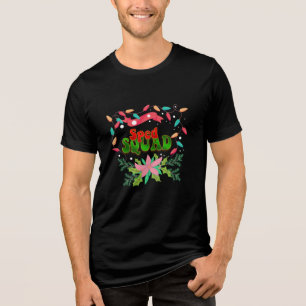 SPED Squad Kerst Shirt, Speciaal Onderwijs Team Tri-Blend Shirt
