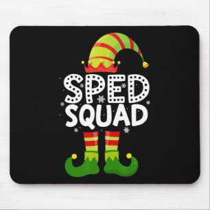Sped Squad Speciaal Onderwijs Voor Kerstman Famili Muismat