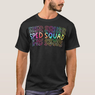 Sped Squad Special Ed Teacher Terug naar school 20 T-shirt