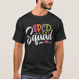 Sped Squad Terug naar schoolleraar T-shirt
