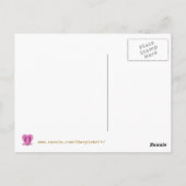 Speech Bubble Bedankt Briefkaarten Light Gold (Achterkant)