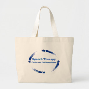 Speech Change Lives Grote Tote Bag