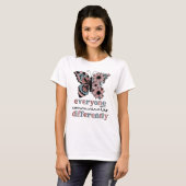 Speech Language Pathologist Butterfly Personalized T-shirt (Voorkant volledig)