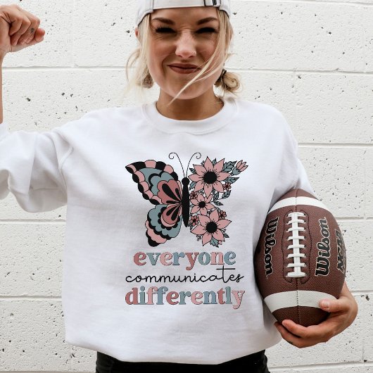 Speech Language Pathologist Butterfly Personalized Trui