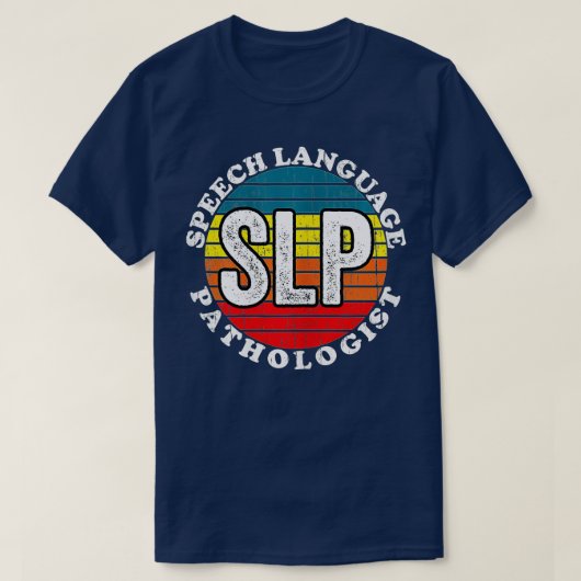 Speech Language Pathologist - SLP Therapy Retro Su T-shirt (Design voorkant)
