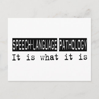 Speech Language Pathology Briefkaart