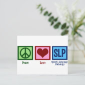 Speech Language Pathology Briefkaart (Staand voorkant)