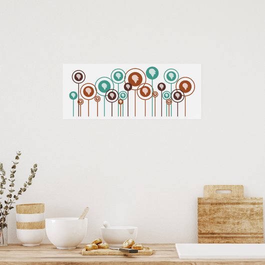 Speech Language Pathology Daisies Poster (Keuken)