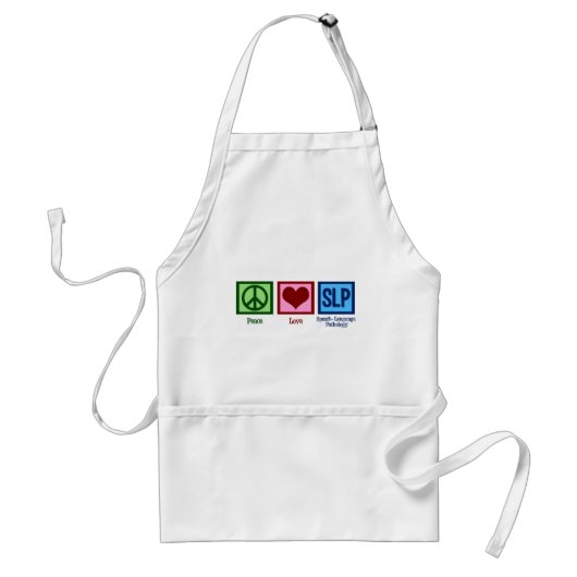 Speech Language Pathology Standaard Schort (Voorkant)